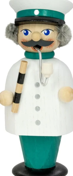 Seiffener Volkskunst eG Räuchermännchen*Räuchermännchen Volkspolizist, 14 cm von