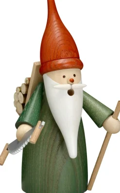 Seiffener Volkskunst eG Neuheiten*Räuchermännchen Waldwichtel, 16 cm von
