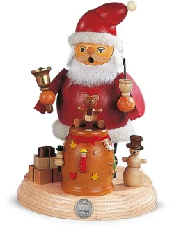 Müller Kleinkunst Räuchermännchen*Räuchermännchen Weihnachtsmann, 19 cm von