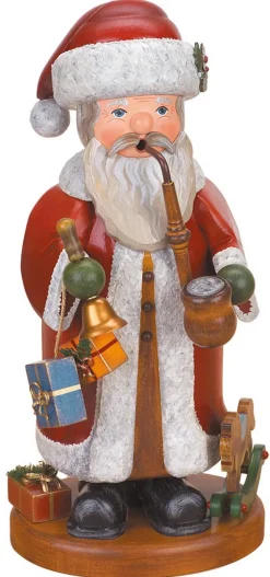 Hubrig Volkskunst Räuchermännchen*Räuchermännchen Weihnachtsmann, 35 cm, von