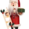 Christian Ulbricht Räuchermännchen*Räuchermännchen Weihnachtsmann mit Leiter, , 28 cm von
