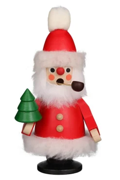Christian Ulbricht Räuchermännchen*Räuchermännchen Weihnachtsmann mit Baum, 12 cm von