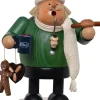 KWO Räuchermännchen*Räuchermännchen Weihnachtsmarktbesucher, , 20 cm von