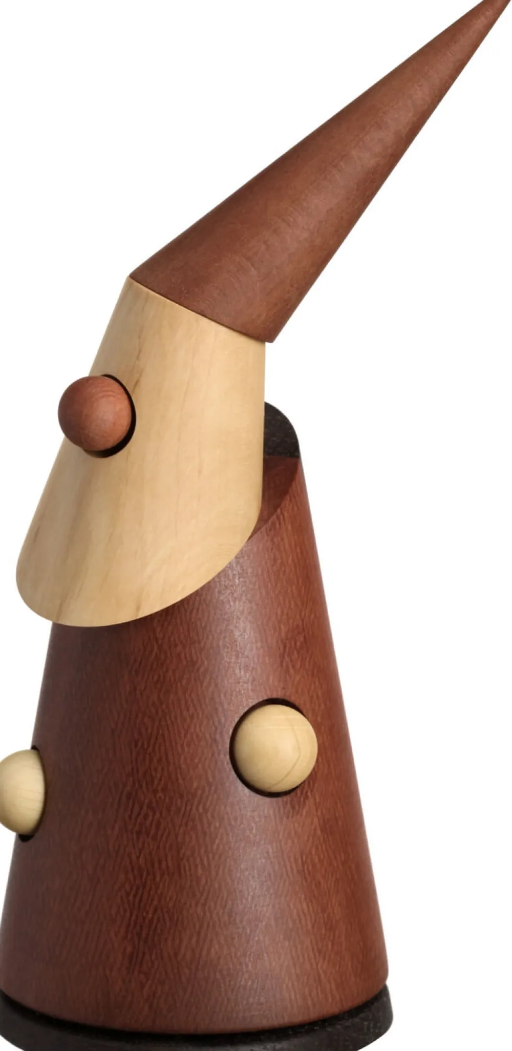 Seiffener Volkskunst eG Räuchermännchen*Räuchermännchen Weihnachtsmann , drehbar, 22 cm von