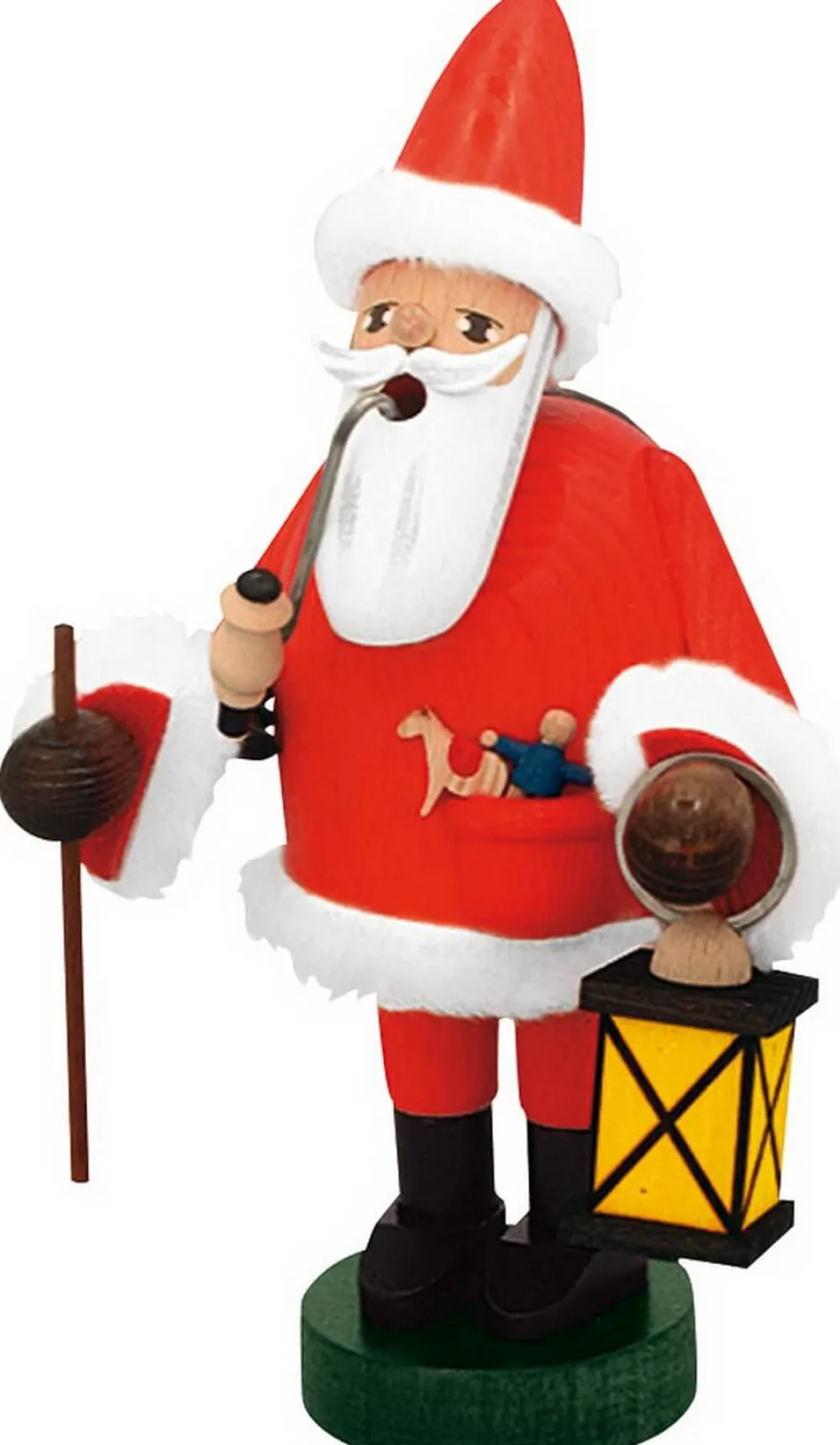 KWO Räuchermännchen*Räuchermännchen Weihnachtsmann, 18 cm, farbig von