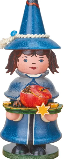 Hubrig Volkskunst Räuchermännchen*Räuchermännchen Wichtel Bratapfel von