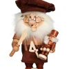 Christian Ulbricht Neuheiten*Räuchermännchen Wichtel Nussknackermacher, 28 cm von
