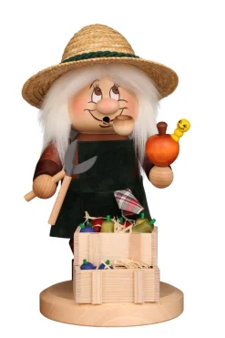 Christian Ulbricht Räuchermännchen*Räuchermännchen Wichtel Obstwiesenbauer, 29 cm von