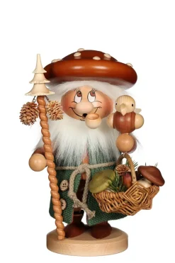 Christian Ulbricht Neuheiten | Bestseller*Räuchermännchen Wichtel Pilzmännle, 27 cm von