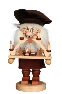 Christian Ulbricht Neuheiten | Bestseller*Räuchermännchen Wichtel Schwibbogenmacher, 28 cm von