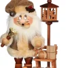 Christian Ulbricht Neuheiten*Räuchermännchen Wichtel Weihnachtsmann mit Bank, 28 cm von