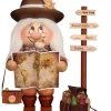 Christian Ulbricht Bestseller | Räuchermännchen*Räuchermännchen Wichtel Weltenbummler, 30 cm von