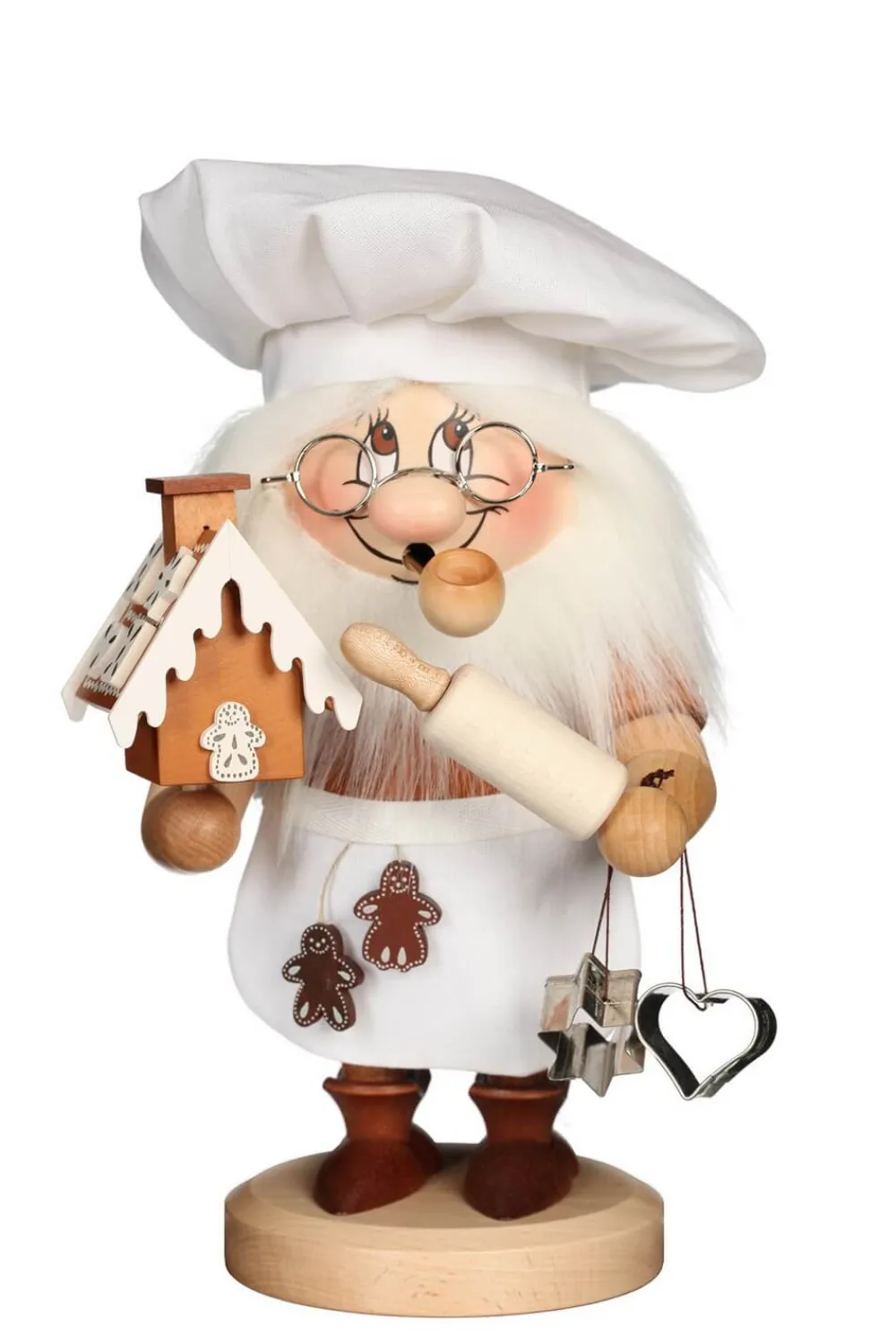 Christian Ulbricht Neuheiten | Bestseller*Räuchermännchen Wichtel Zuckerbäcker, 28 cm von