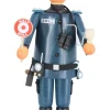Karl Werner Räuchermännchen*Räuchermännchen Zöllner in blauer Uniform von