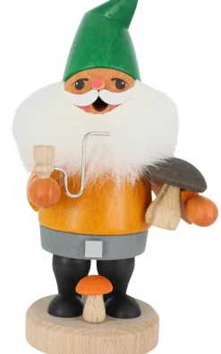 Karl Werner Räuchermännchen*Räuchermännchen Zwerg mit Pilzen von