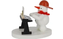 Zenker Holzfiguren & Dekofiguren*Schneemann mit Keyboard, , 8 cm von Ralf