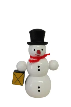 SEIFFENcom by Nestler GmbH Weihnachtsfiguren*Schneemann mit Laterne, 6 cm von SEIFFEN.COM