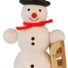SEIFFENcom by Nestler GmbH Neuheiten | Weihnachtsfiguren*Schneemann mit Schlitten, stehend von SEIFFEN.COM