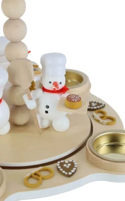 Zenker Neuheiten | Weihnachtspyramiden*Schneemannpyramide Weihnachtsbäckerei, 27 cm von Ralf