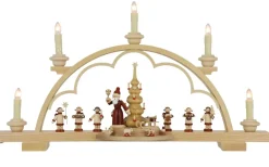 Müller Kleinkunst Schwibbogen*Schwibbogen Bescherung, 57 cm von