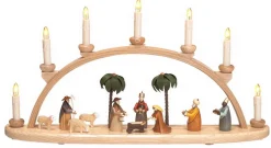 Theo Lorenz Schwibbogen*Schwibbogen Heilige Geschichte, farbig, 60 cm von