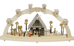 Richard Glässer GmbH Einzelstücke | Schwibbogen*Schwibbogen Heilige Geschichte, 80 cm von Richard Glässer