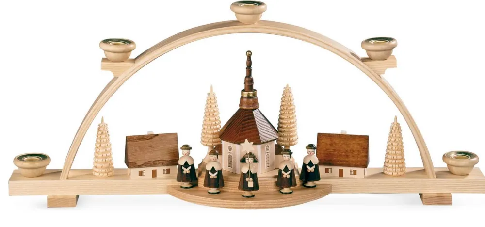 Müller Kleinkunst Neuheiten | Bestseller*Schwibbogen Kurrende, 47 cm von