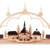 Müller Kleinkunst Einzelstücke | Schwibbogen*Schwibbogen Seiffener Dorf, 80 cm von
