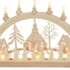 KWO Bestseller | Schwibbogen*Schwibbogen Seiffener Kirche mit Kurrende, 65 cm von