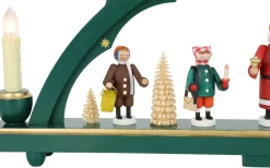 Richard Glässer GmbH Schwibbogen*Schwibbogen Weihnachtsmann, 48 cm von Richard Glässer