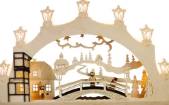 Weigla Holzkunst Schwibbogen*Schwibbogen Winterkind Erzgebirge von Weigla
