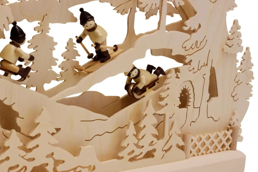 Romy Thiel Bestseller | Schwibbogen*Schwibbogen Winterlandschaft, 42 cm von