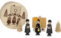 Knuth Neuber Weihnachtsfiguren*Spanschachtel mit Kurrende, von