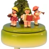 Figurenland Uhlig GmbH Spieluhr / Spieldose*Spieluhr mit 3 Instrumentenkindern, von