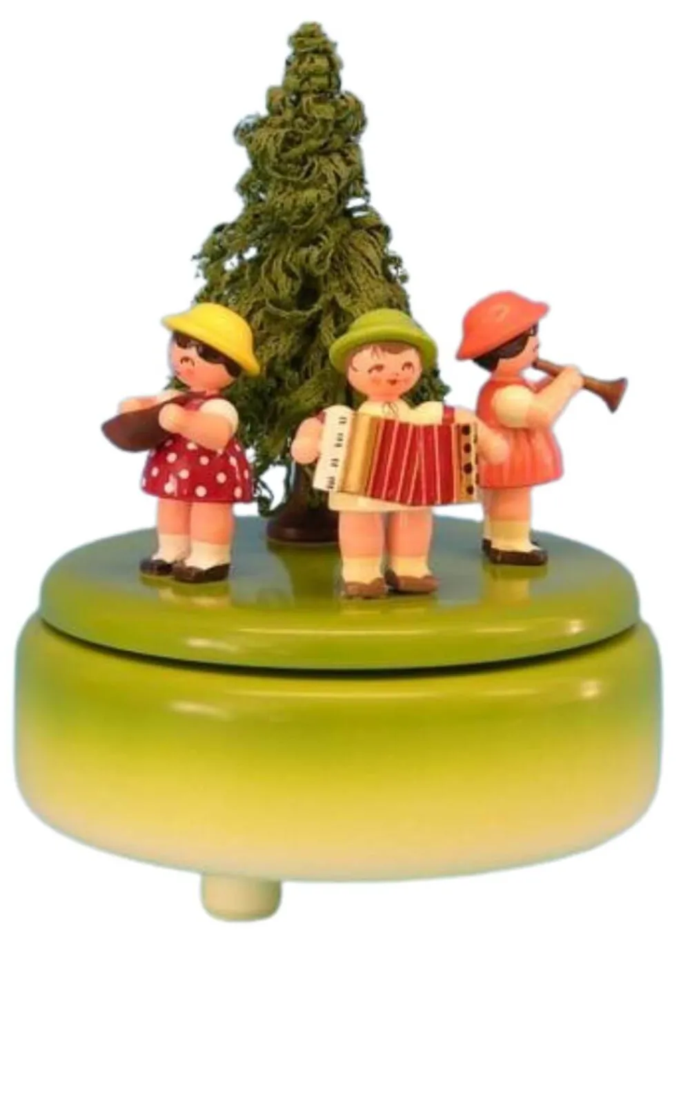 Figurenland Uhlig GmbH Spieluhr / Spieldose*Spieluhr mit 3 Instrumentenkindern, von