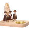 Thomas Preißler Kerzenhalter Weihnachten*Teelichthalter mit Kurrende, 13 cm von