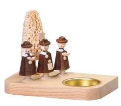 Thomas Preißler Kerzenhalter Weihnachten*Teelichthalter mit Kurrende, 13 cm von