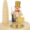 Zenker Kerzenhalter Weihnachten*Teelichthalter Schneemann mit Schippe, , 10 cm von Ralf