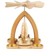 Heinz Lorenz Neuheiten | Teelichtpyramiden*Teelichtpyramide mit Engel, 26 cm von