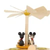Zenker Neuheiten | Osterpyramide & Osterkerzenhalter*Teelichtpyramide mit Mäusekindern, 17 cm von Ralf