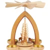 Heinz Lorenz Neuheiten | Teelichtpyramiden*Teelichtpyramide mit Rehen, 26 cm von