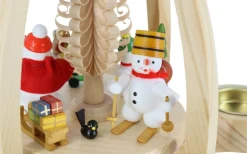 Zenker Teelichtpyramiden | Weihnachtspyramiden*Teelichtpyramide mit Schneemännern, 35 cm von Ralf