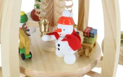 Zenker Teelichtpyramiden | Weihnachtspyramiden*Teelichtpyramide mit Schneemännern, 35 cm von Ralf