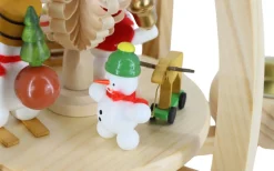 Zenker Teelichtpyramiden | Weihnachtspyramiden*Teelichtpyramide mit Schneemännern, 35 cm von Ralf