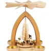Heinz Lorenz Neuheiten | Teelichtpyramiden*Teelichtpyramide Winterkinder für Teelichter, 26 cm von