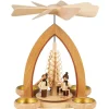 Heinz Lorenz Teelichtpyramiden | Weihnachtspyramiden*Teelichtpyramide Winterkinder, 26 cm von