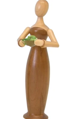 Figurenland Uhlig GmbH Holzfiguren & Dekofiguren*Tugendfigur Hoffnung mit Swarovski Kristall von