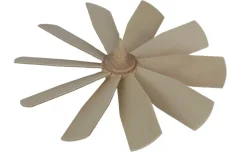 SEIFFENcom by Nestler GmbH Ersatzteile Weihnachtspyramiden*Universal Ersatz-Flügelrad für Weihnachtspyramiden, Nadelstärke 2 mm, 19 cm von SEIFFEN.COM