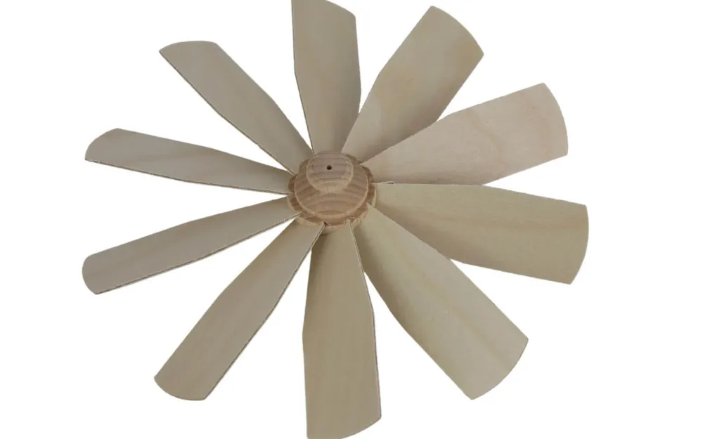 SEIFFENcom by Nestler GmbH Ersatzteile Weihnachtspyramiden*Universal Ersatz-Flügelrad für Weihnachtspyramiden, Nadelstärke 2 mm, 19 cm von SEIFFEN.COM