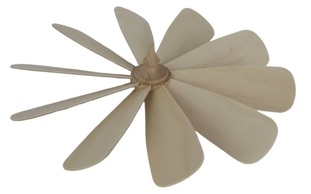 SEIFFENcom by Nestler GmbH Ersatzteile Weihnachtspyramiden*Universal Ersatz-Flügelrad für Weihnachtspyramiden, Nadelstärke 2 mm, 23 cm von SEIFFEN.COM